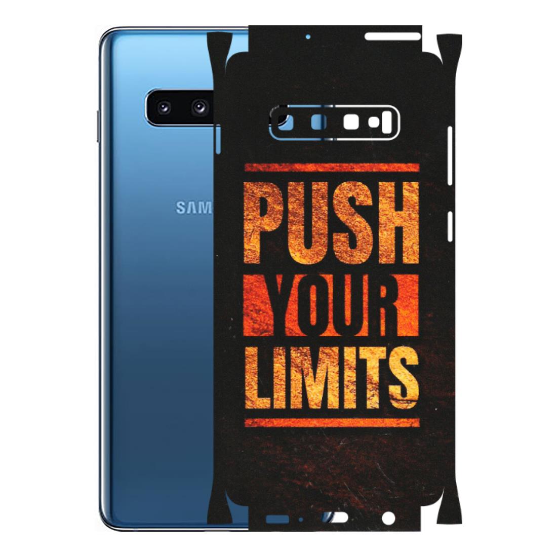 Samsung A/S Series Phone Skins (All Models) - Push Your Limits - Matte Finish (M-118) Samsung Galaxy S10 Plus