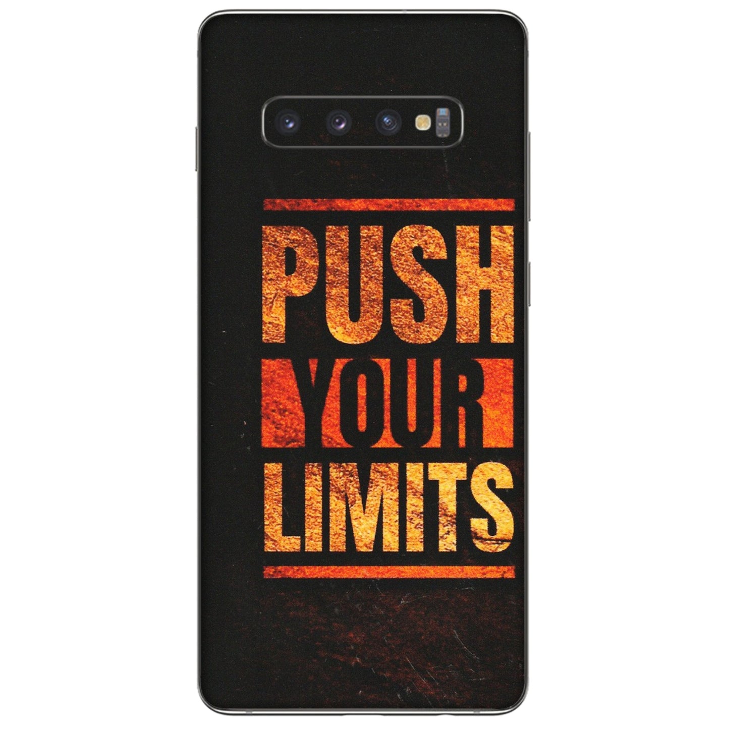 Samsung A/S Series Phone Skins (All Models) - Push Your Limits - Matte Finish (M-118) Samsung Galaxy S10 Plus