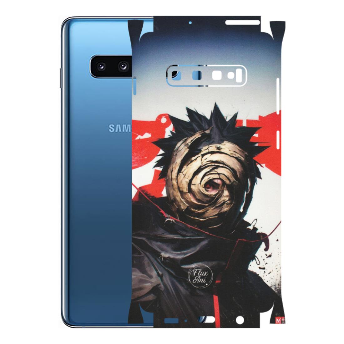 Samsung A/S Series Phone Skins (All Models) - Obito Uchiha Cool Anime - Matte Finish (M-134) Samsung Galaxy S10 Plus