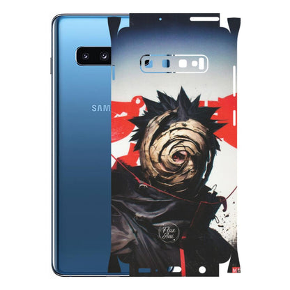 Samsung A/S Series Phone Skins (All Models) - Obito Uchiha Cool Anime - Matte Finish (M-134) Samsung Galaxy S10 Plus