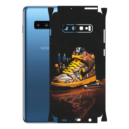 Samsung A/S Series Phone Skins (All Models) - Nike Air Jordan Lover - Matte Finish (M-137) Samsung Galaxy S10 Plus