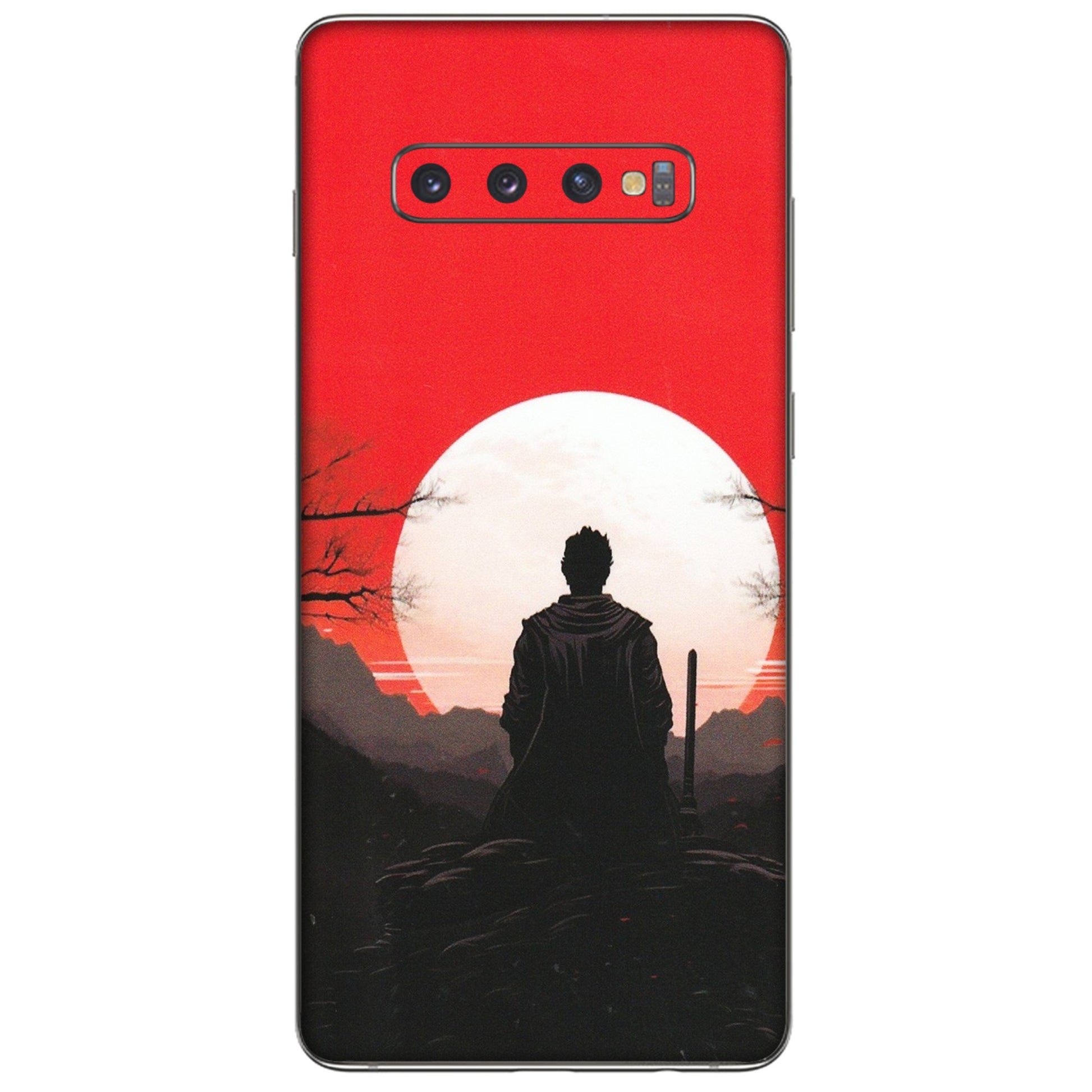 Samsung A/S Series Phone Skins (All Models) - Samurai Anime - Matte Finish (M-141) Samsung Galaxy S10 Plus