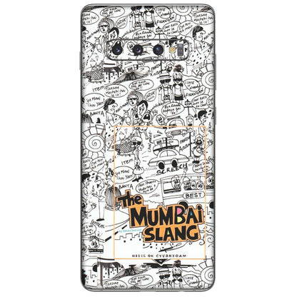 Samsung A/S Series Phone Skins (All Models) - The Mumbai Slang - Matte Finish (M-142) Samsung Galaxy S10 Plus