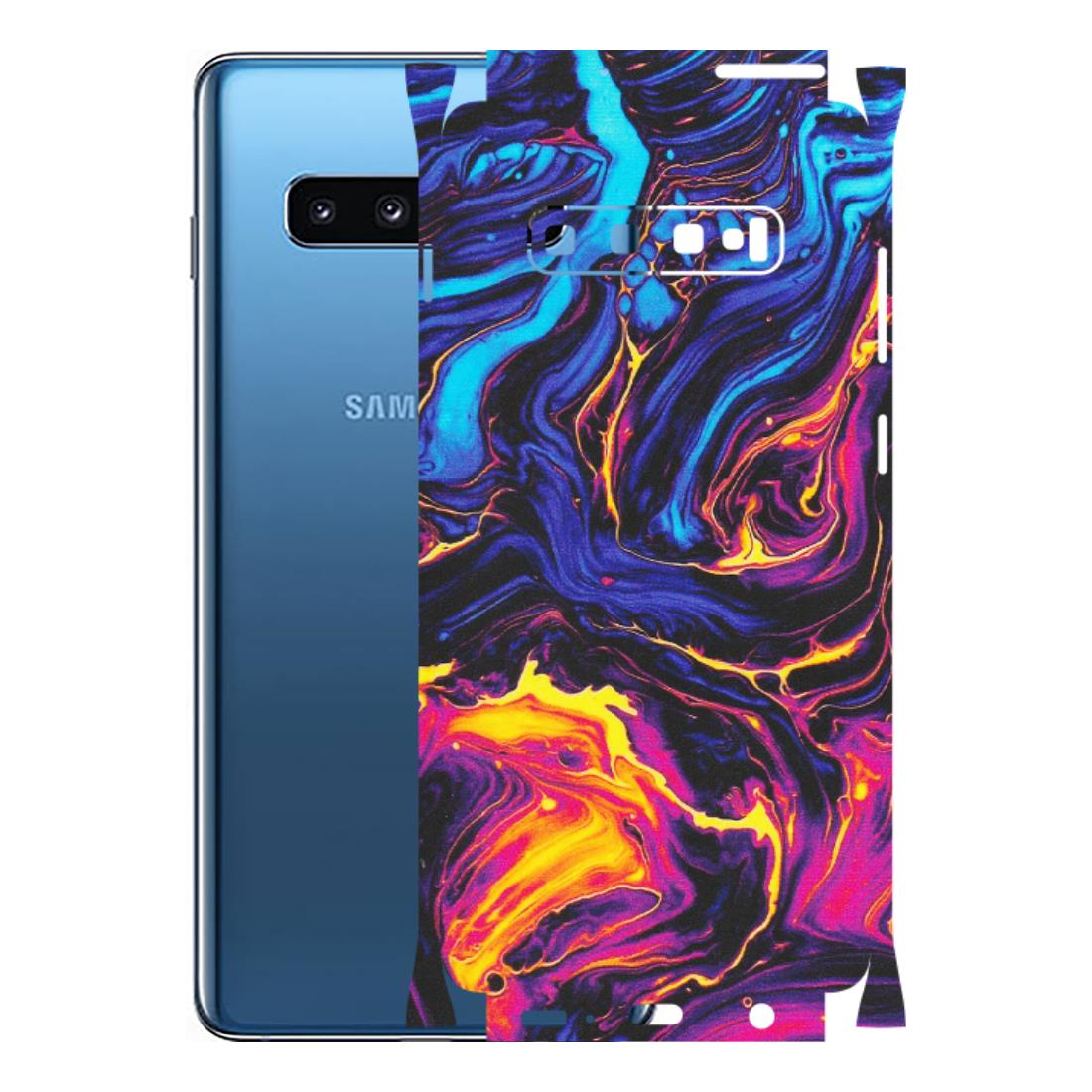 Samsung A/S Series Phone Skins (All Models) - Abstract Paint Classy - Matte Finish (M-15) Samsung Galaxy S10 Plus