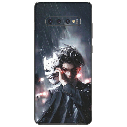 Samsung A/S Series Phone Skins (All Models) - Kimestsu No Yaiba Anime - Matte Finish (M-154) Samsung Galaxy S10 Plus