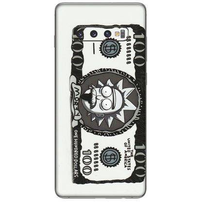 Samsung A/S Series Phone Skins (All Models) - Rick And Morty Hundred Dollar Anime - Matte Finish (M-161) Samsung Galaxy S10 Plus