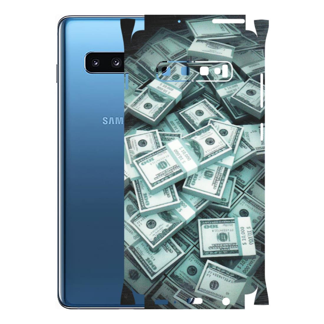 Samsung A/S Series Phone Skins (All Models) - Hundred Dollar Bill - Matte Finish (M-162) Samsung Galaxy S10 Plus