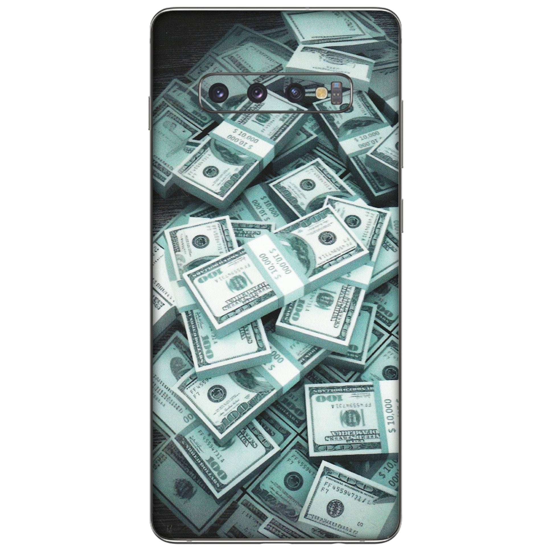 Samsung A/S Series Phone Skins (All Models) - Hundred Dollar Bill - Matte Finish (M-162) Samsung Galaxy S10 Plus