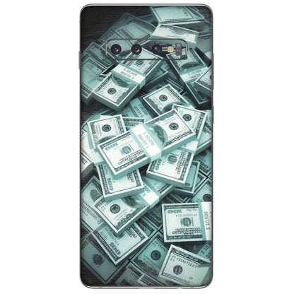 Samsung A/S Series Phone Skins (All Models) - Hundred Dollar Bill - Matte Finish (M-162) Samsung Galaxy S10 Plus