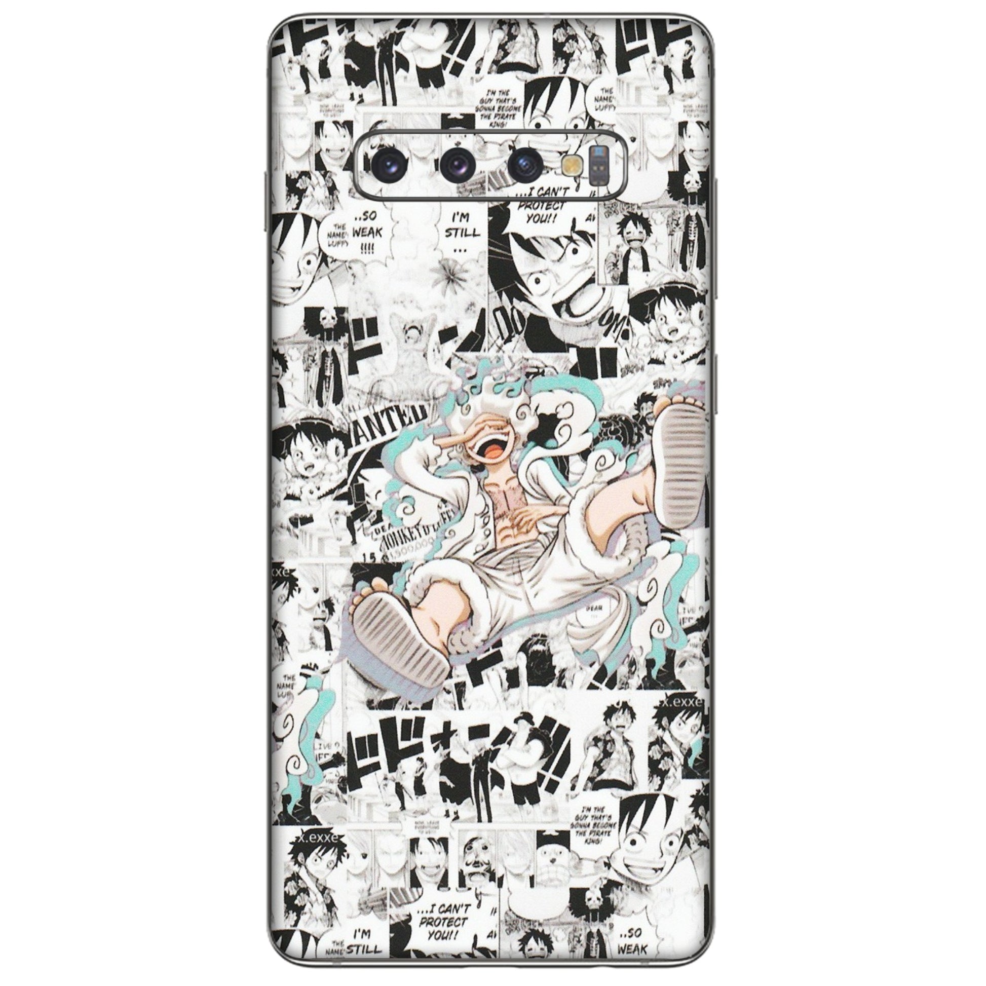 Samsung A/S Series Phone Skins (All Models) - One Piece Comic - Matte Finish (M-168) Samsung Galaxy S10 Plus