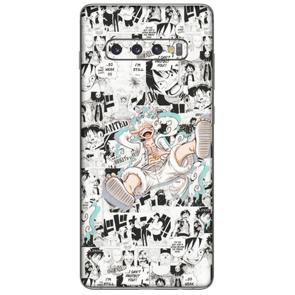 Samsung A/S Series Phone Skins (All Models) - One Piece Comic - Matte Finish (M-168) Samsung Galaxy S10 Plus