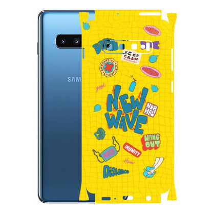 Samsung A/S Series Phone Skins (All Models) - New Wave Life - Matte Finish (M-17) Samsung Galaxy S10 Plus