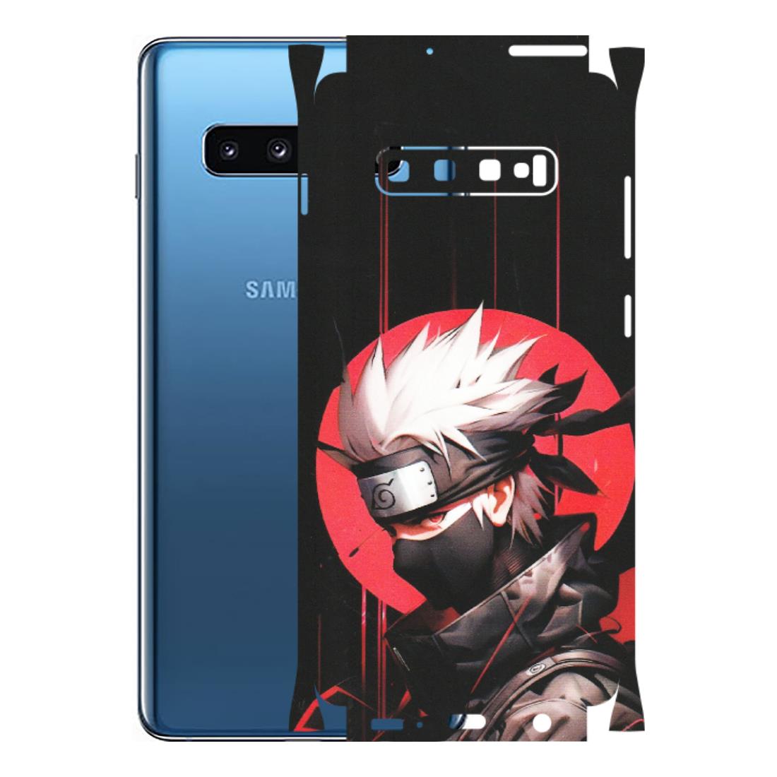 Samsung A/S Series Phone Skins (All Models) - Naruto Anime Blood - Matte Finish (M-170) Samsung Galaxy S10 Plus