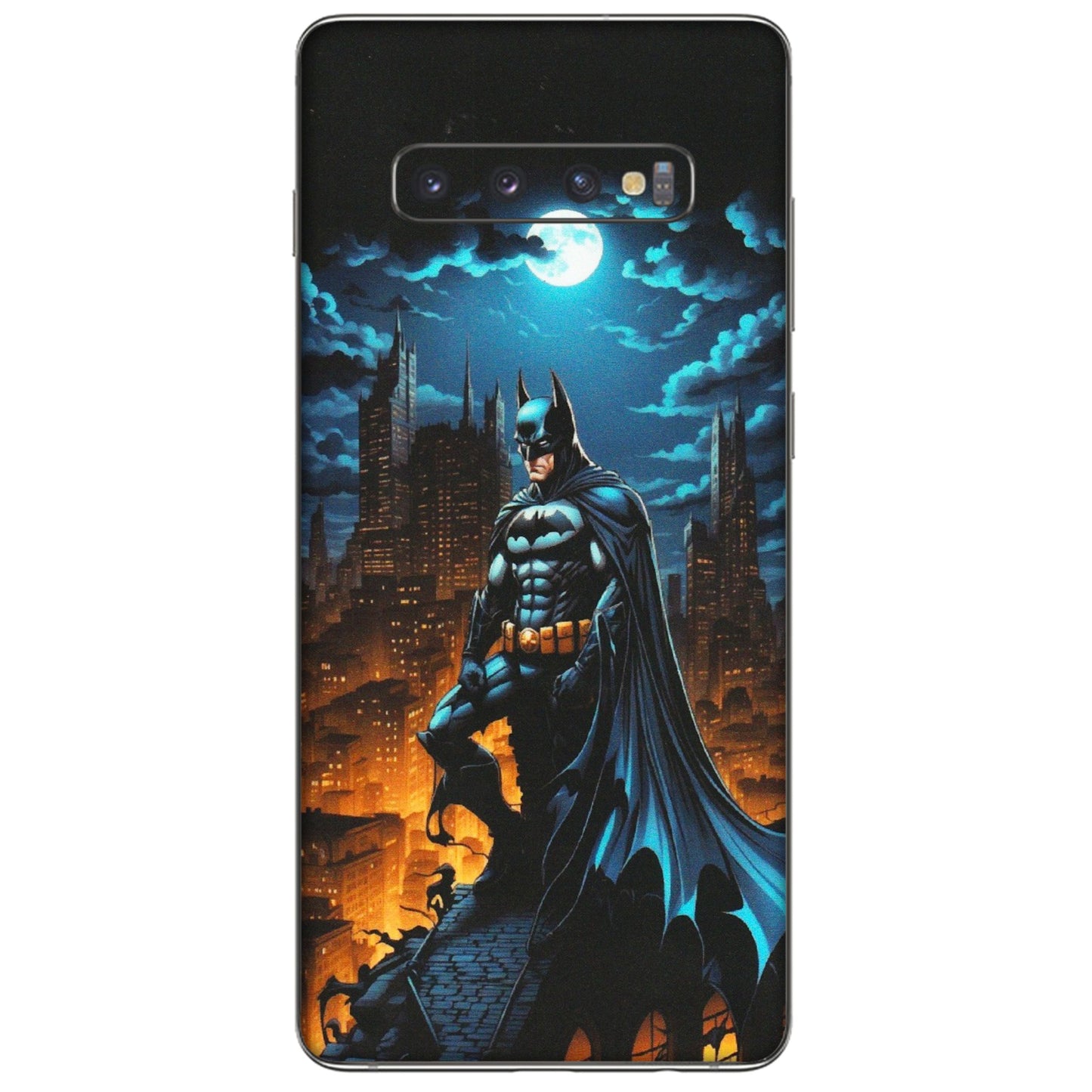 Samsung A/S Series Phone Skins (All Models) - Batman Arkham City - Matte Finish (M-01) Samsung Galaxy S10 Plus