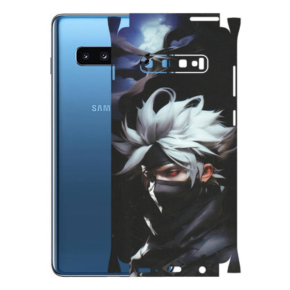 Samsung A/S Series Phone Skins (All Models) - Ash & Pikachu - Matte Finish (M-26) Samsung Galaxy S10 Plus