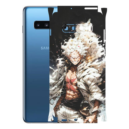 Samsung A/S Series Phone Skins (All Models) - Anime Angry Classy Character - Matte Finish (M-34) Samsung Galaxy S10 Plus