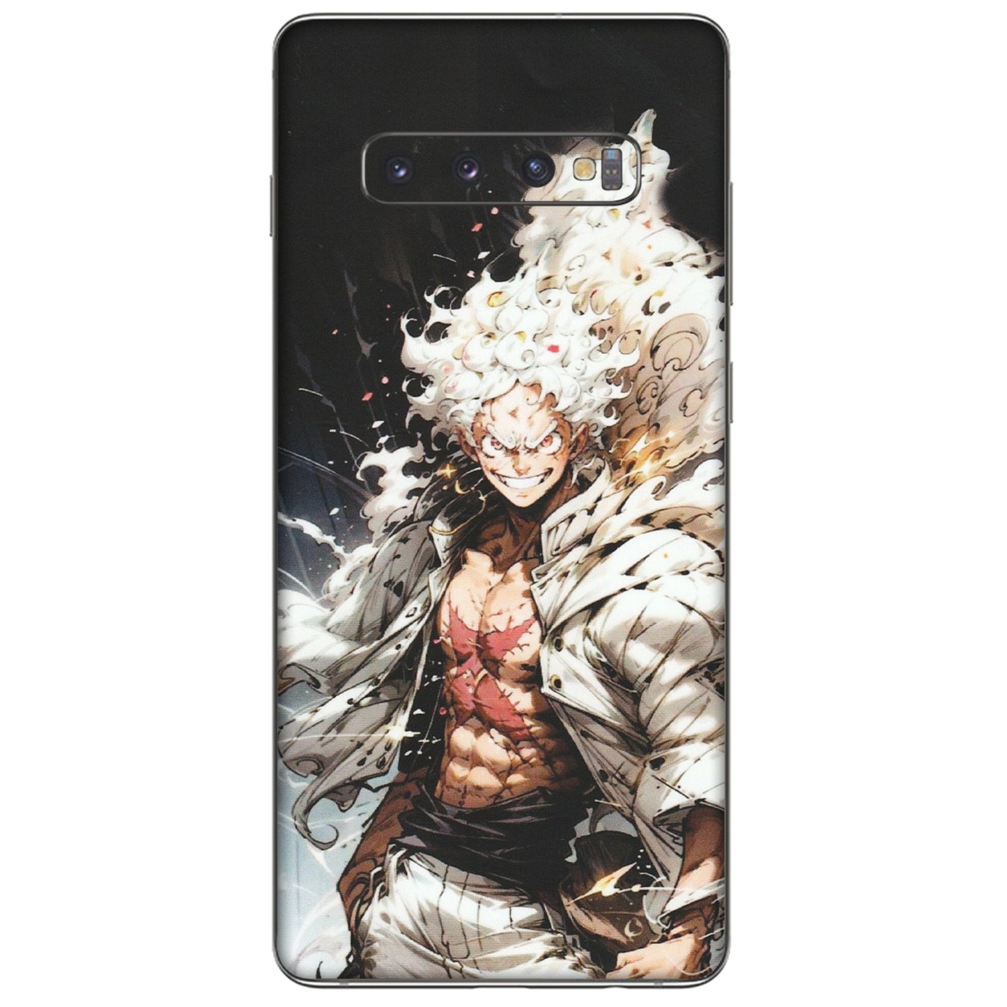 Samsung A/S Series Phone Skins (All Models) - Anime Angry Classy Character - Matte Finish (M-34) Samsung Galaxy S10 Plus