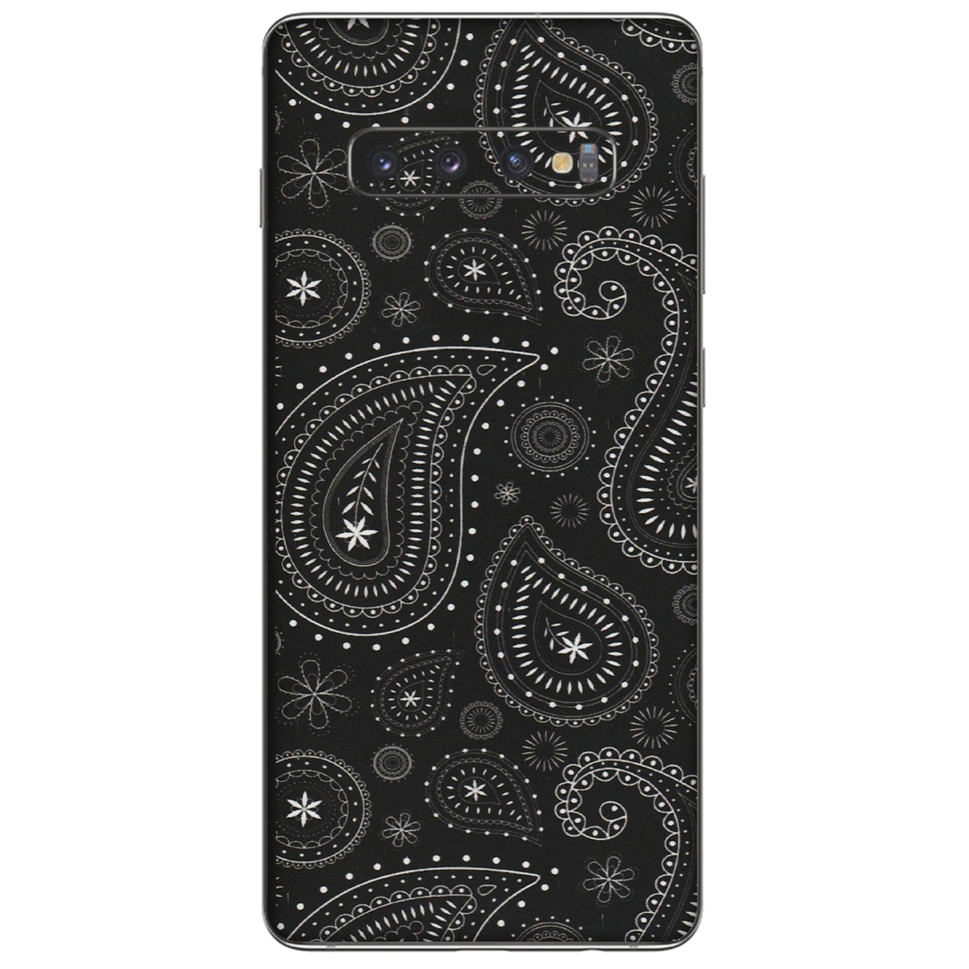 Samsung A/S Series Phone Skins (All Models) - Black Sober Kerry - Matte Finish (M-37) Samsung Galaxy S10 Plus