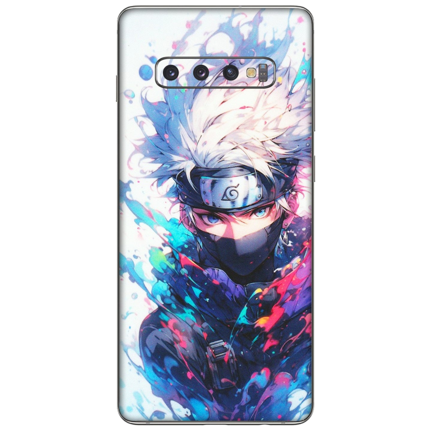 Samsung A/S Series Phone Skins (All Models) - Naruto Face Mask - Matte Finish (M-03) Samsung Galaxy S10 Plus