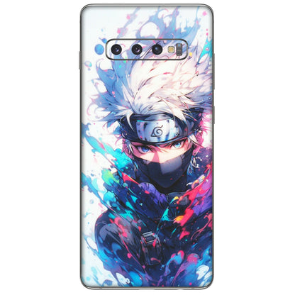 Samsung A/S Series Phone Skins (All Models) - Naruto Face Mask - Matte Finish (M-03) Samsung Galaxy S10 Plus
