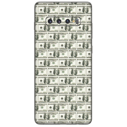 Samsung A/S Series Phone Skins (All Models) - I Love Dollars - Matte Finish (M-40) Samsung Galaxy S10 Plus