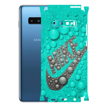Samsung A/S Series Phone Skins (All Models) - Shoe Brand Bubbles - Matte Finish (M-42) Samsung Galaxy S10 Plus