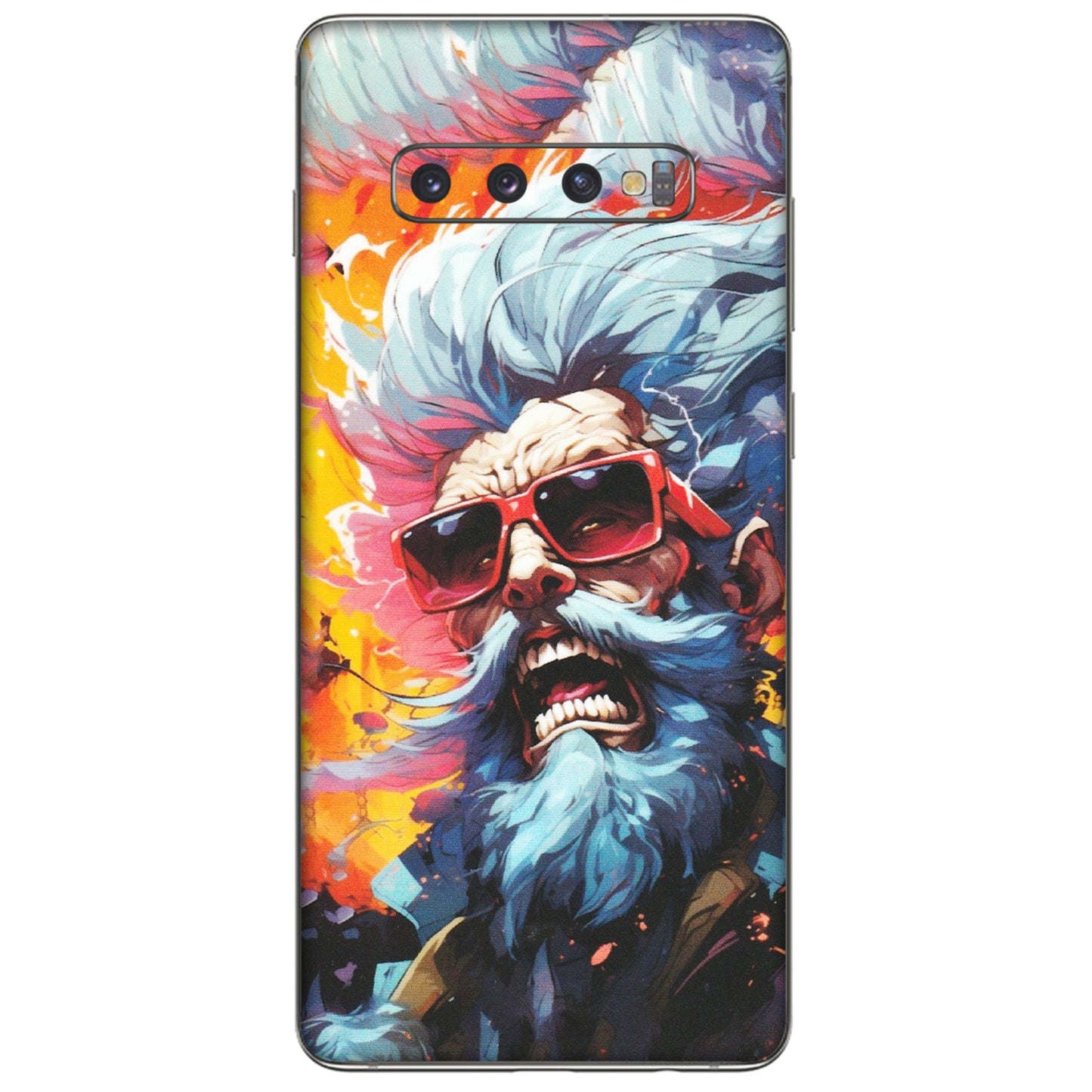 Samsung A/S Series Phone Skins (All Models) - Daddy Cool Character - Matte Finish (M-43) Samsung Galaxy S10 Plus