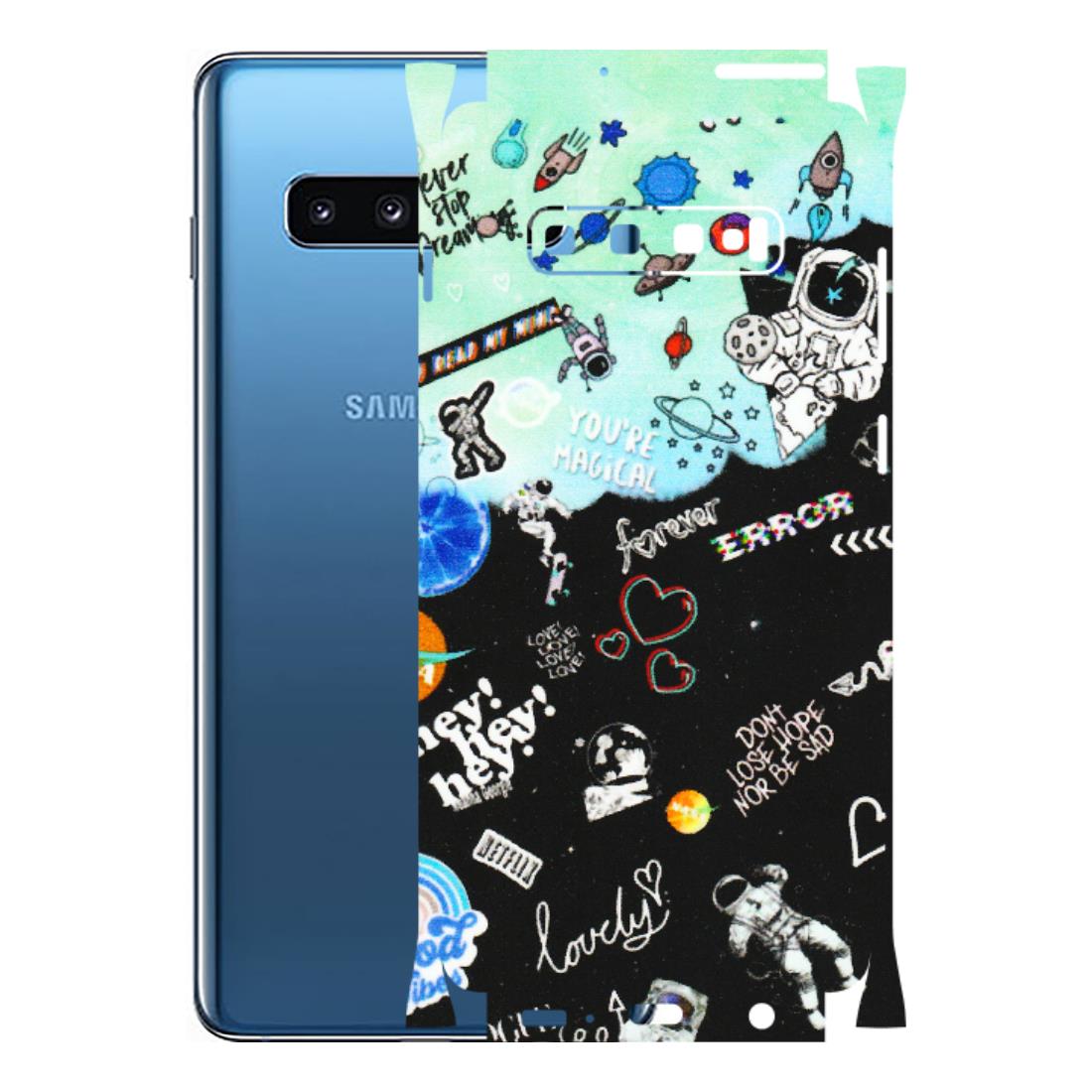 Samsung A/S Series Phone Skins (All Models) - Living In A Space Dream - Matte Finish (M-46) Samsung Galaxy S10 Plus