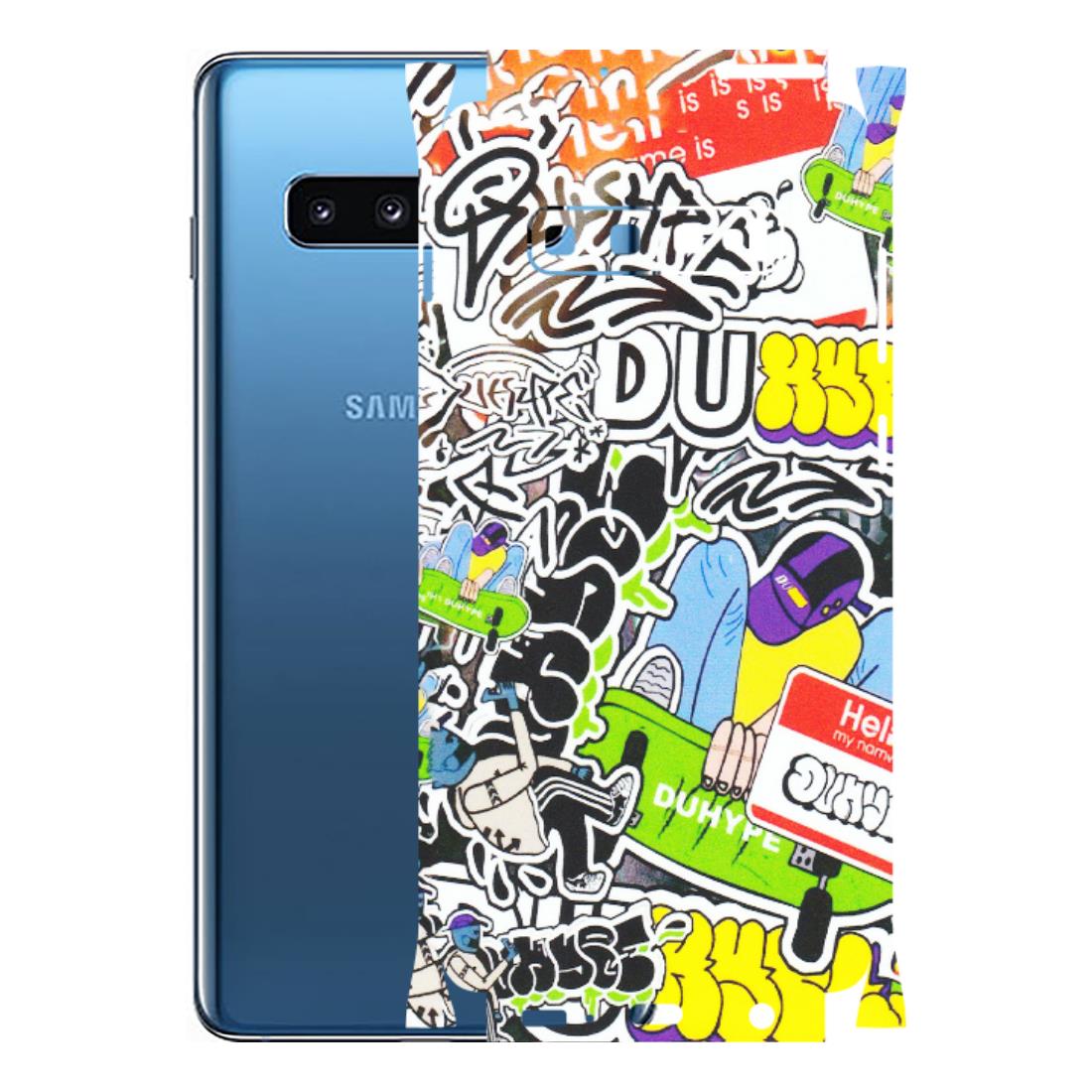 Samsung A/S Series Phone Skins (All Models) - Dope Graffiti - Matte Finish (M-61) Samsung Galaxy S10 Plus
