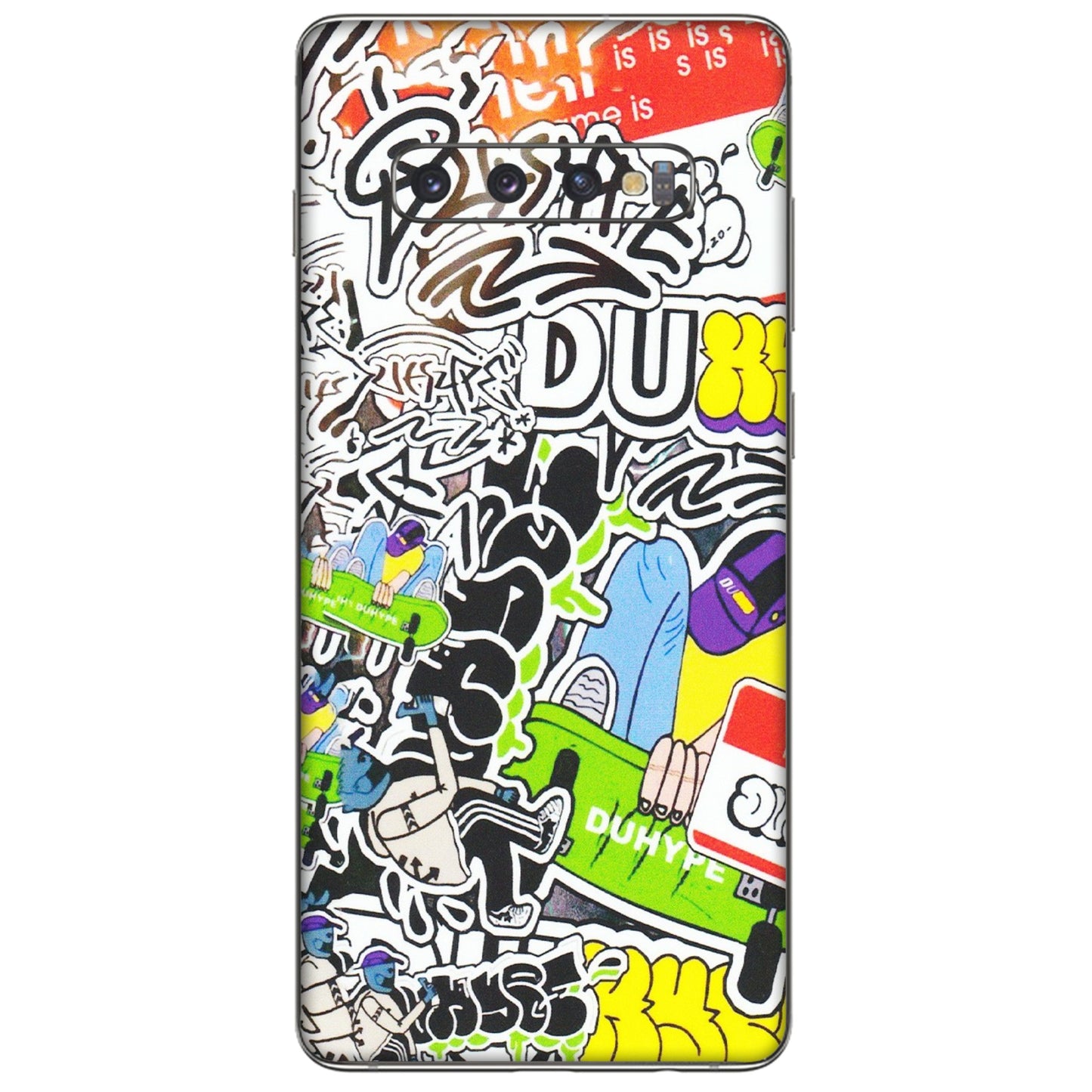 Samsung A/S Series Phone Skins (All Models) - Dope Graffiti - Matte Finish (M-61) Samsung Galaxy S10 Plus