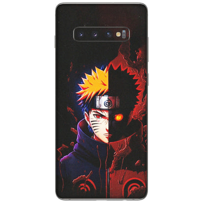 Samsung A/S Series Phone Skins (All Models) - Naruto X Evil - Matte Finish (M-70) Samsung Galaxy S10 Plus