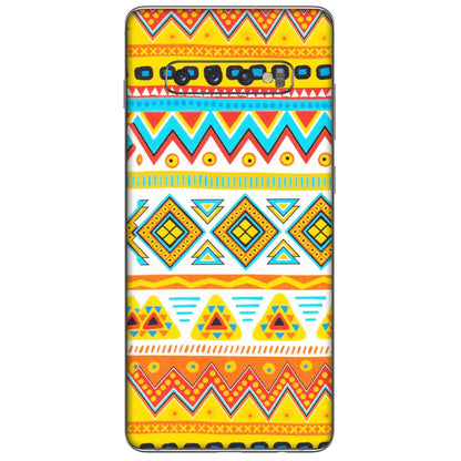 Samsung A/S Series Phone Skins (All Models) - Mexican Abstract - Matte Finish (M-71) Samsung Galaxy S10 Plus