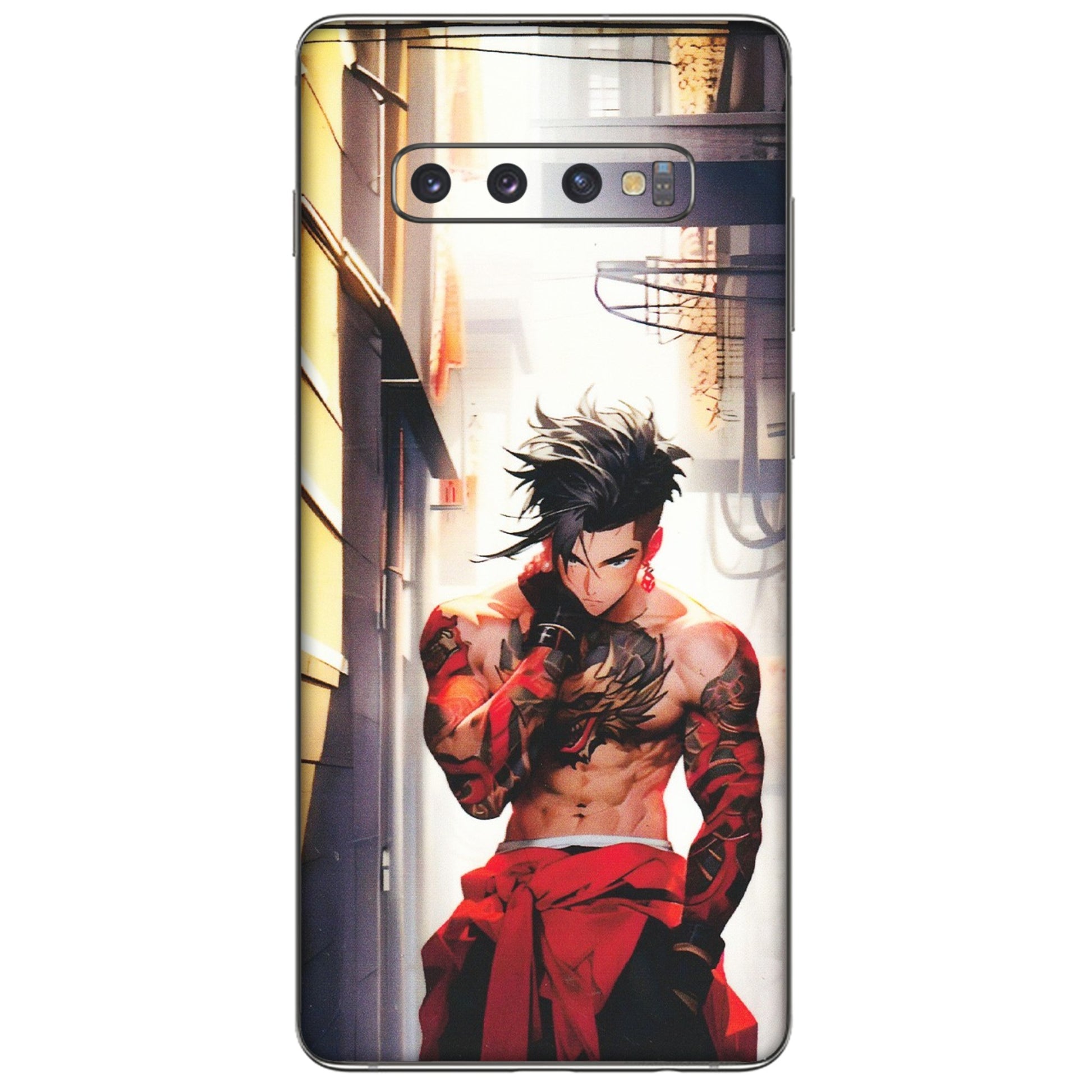 Samsung A/S Series Phone Skins (All Models) - In the streets of Japan - Matte Finish (M-77) Samsung Galaxy S10 Plus