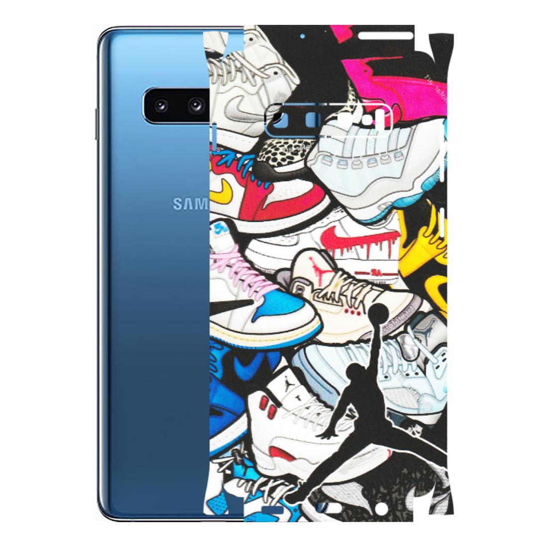 Samsung A/S Series Phone Skins (All Models) - Jordan Sneakers Fan - Matte Finish (M-80) Samsung Galaxy S10 Plus