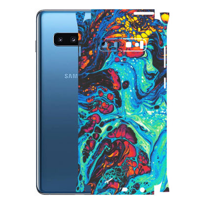 Samsung A/S Series Phone Skins (All Models) - Majestic Galactic Marbel - Matte Finish (M-85) Samsung Galaxy S10 Plus