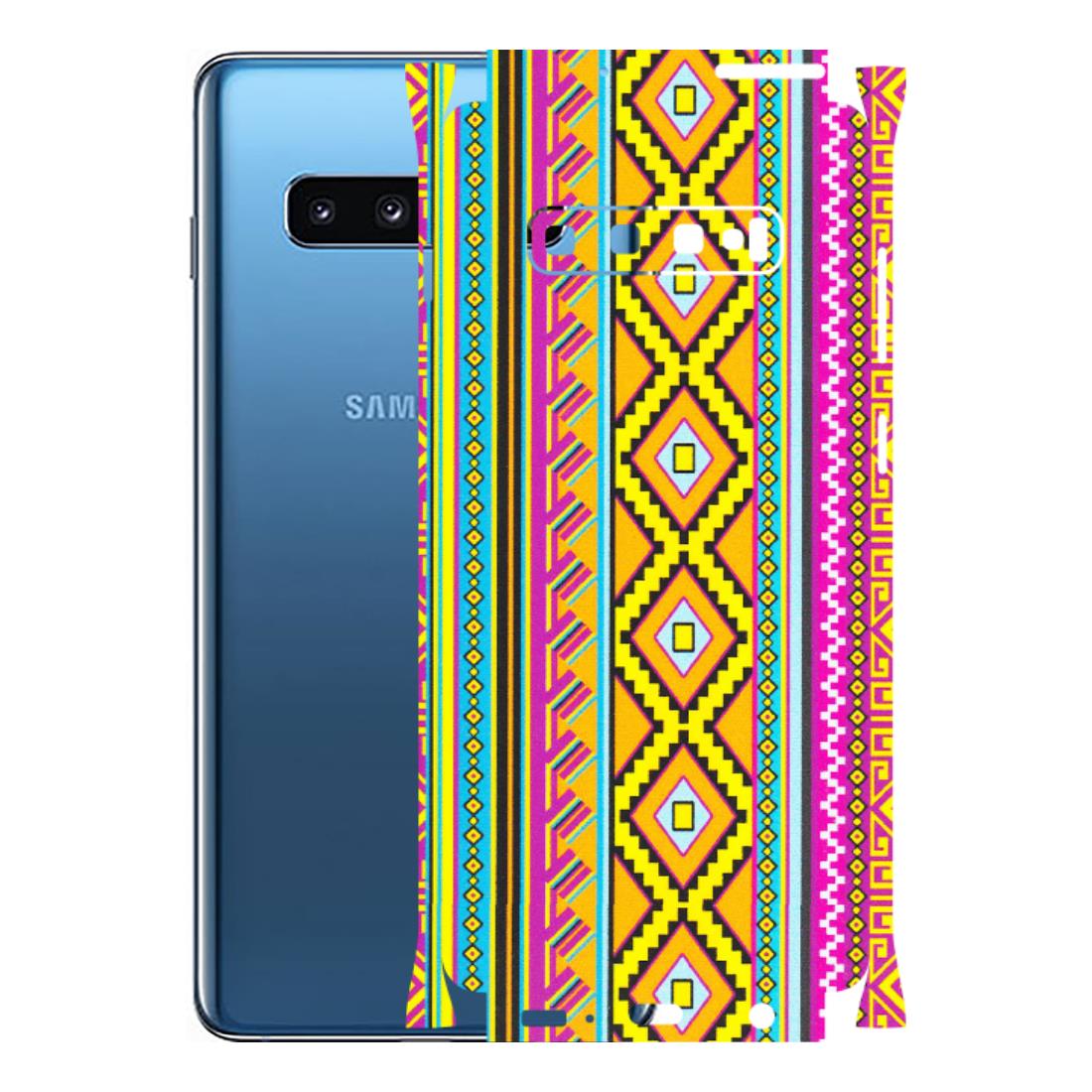 Samsung A/S Series Phone Skins (All Models) - Thai illustration - Matte Finish (M-89) Samsung Galaxy S10 Plus
