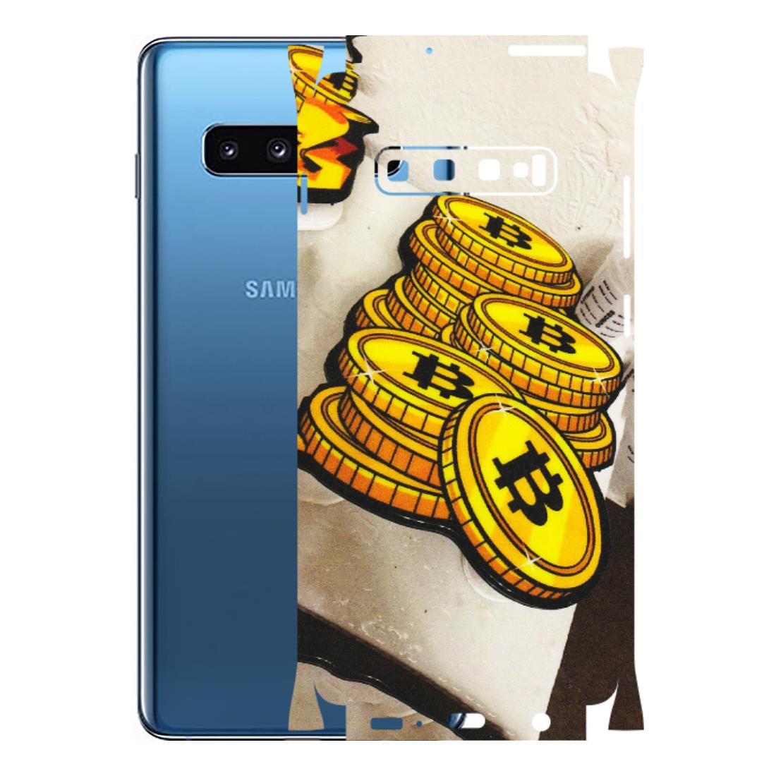 Samsung A/S Series Phone Skins (All Models) - Billionaire Bitcoin Collection - Matte Finish (M-92) Samsung Galaxy S10 Plus