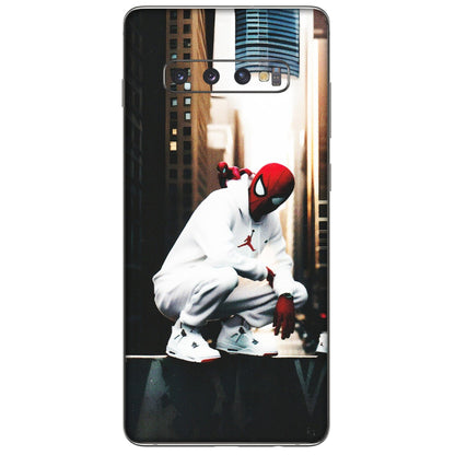 Samsung A/S Series Phone Skins (All Models) - Sportsman Spider Man - Matte Finish (M-94) Samsung Galaxy S10 Plus