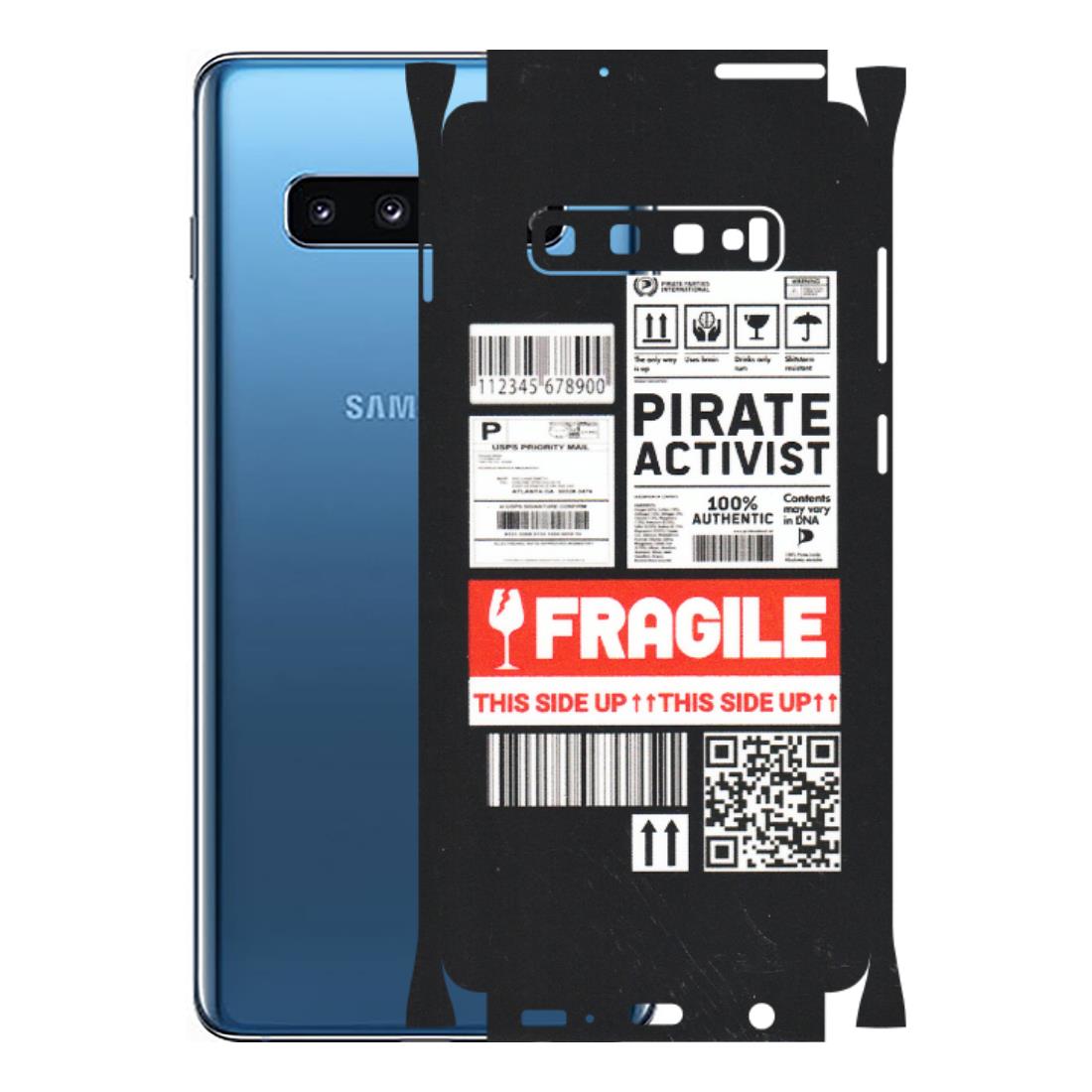 Samsung A/S Series Phone Skins (All Models) - Handle With Care - Matte Finish (M-99) Samsung Galaxy S10 Plus