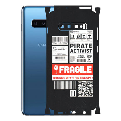 Samsung A/S Series Phone Skins (All Models) - Handle With Care - Matte Finish (M-99) Samsung Galaxy S10 Plus
