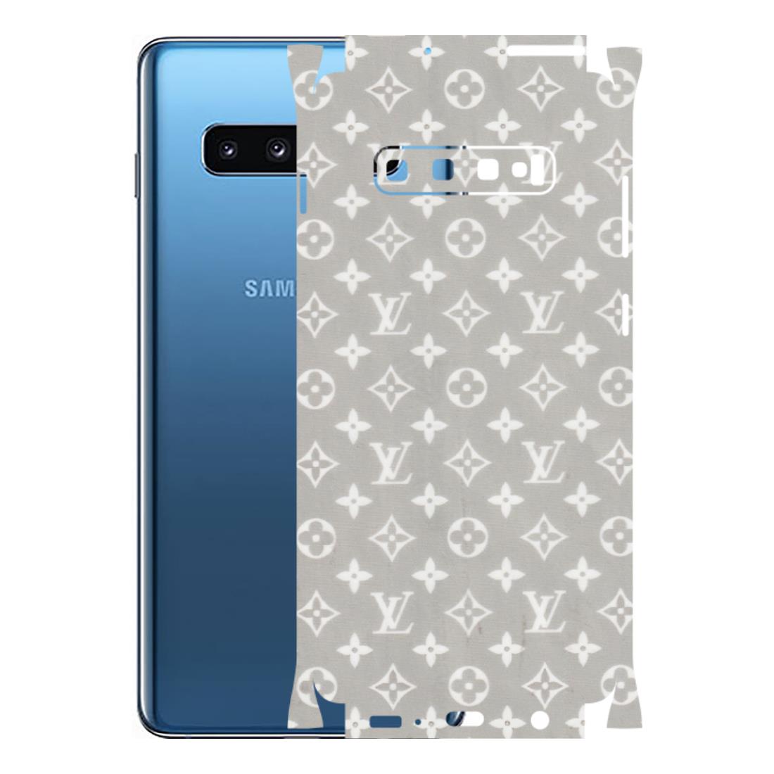Samsung A/S Series Phone Skins (All Models) - Luxury Brands Logo - Transparent Finish (T-07) Samsung Galaxy S10 Plus