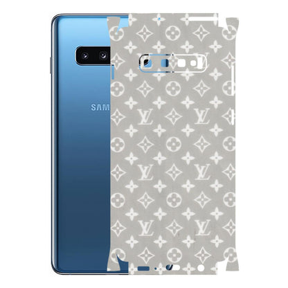 Samsung A/S Series Phone Skins (All Models) - Luxury Brands Logo - Transparent Finish (T-07) Samsung Galaxy S10 Plus