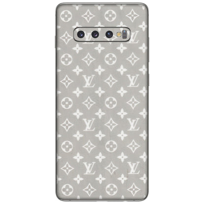 Samsung A/S Series Phone Skins (All Models) - Luxury Brands Logo - Transparent Finish (T-07) Samsung Galaxy S10 Plus