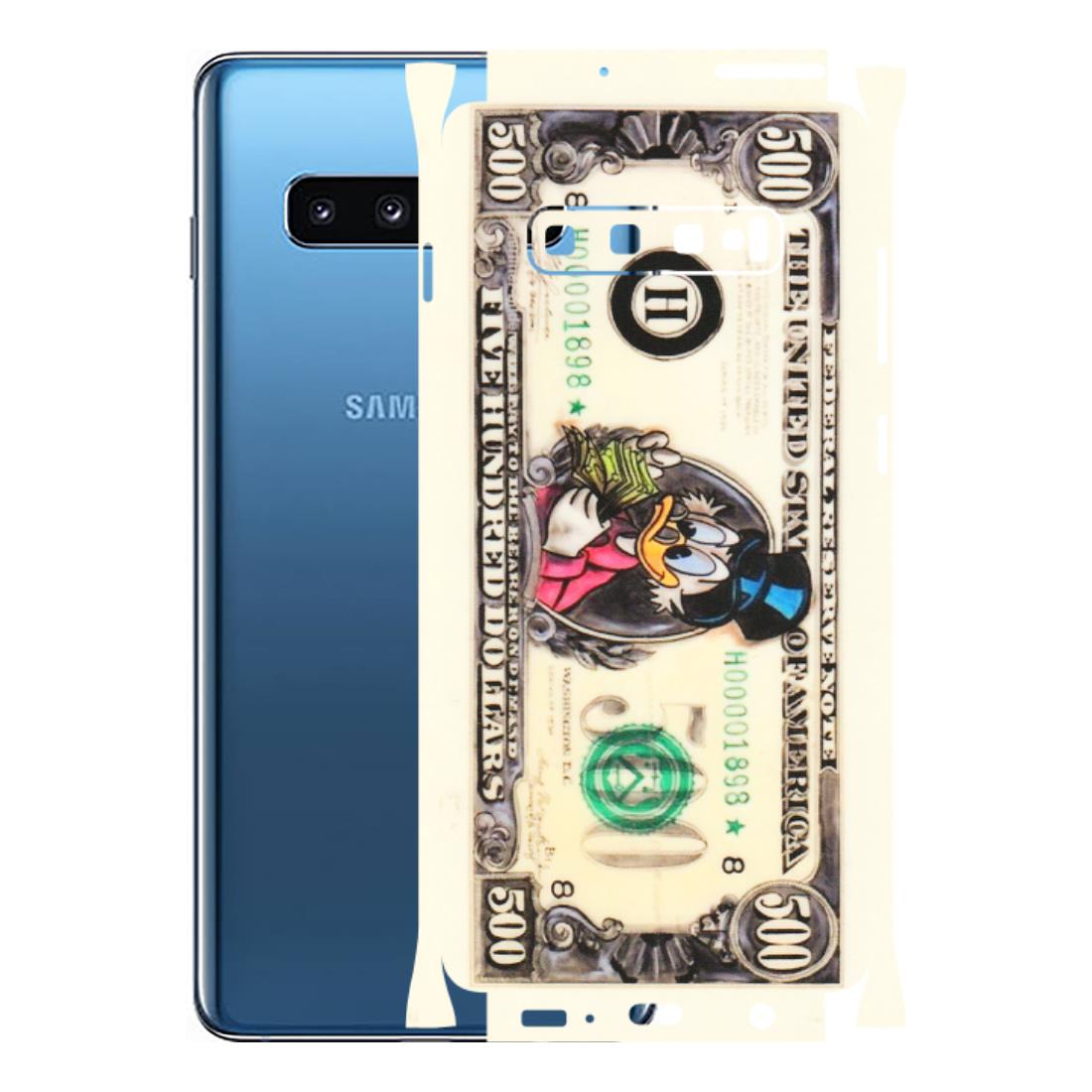 Samsung A/S Series Phone Skins (All Models) - Five Hundred Dollar Duck - Transparent Finish (T-15) Samsung Galaxy S10 Plus