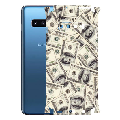 Samsung A/S Series Phone Skins (All Models) - Dollar Lover - Transparent Finish (T-17) Samsung Galaxy S10 Plus