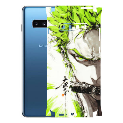 Samsung A/S Series Phone Skins (All Models) - Roro Taku Anime - Transparent Finish (T-18) Samsung Galaxy S10 Plus
