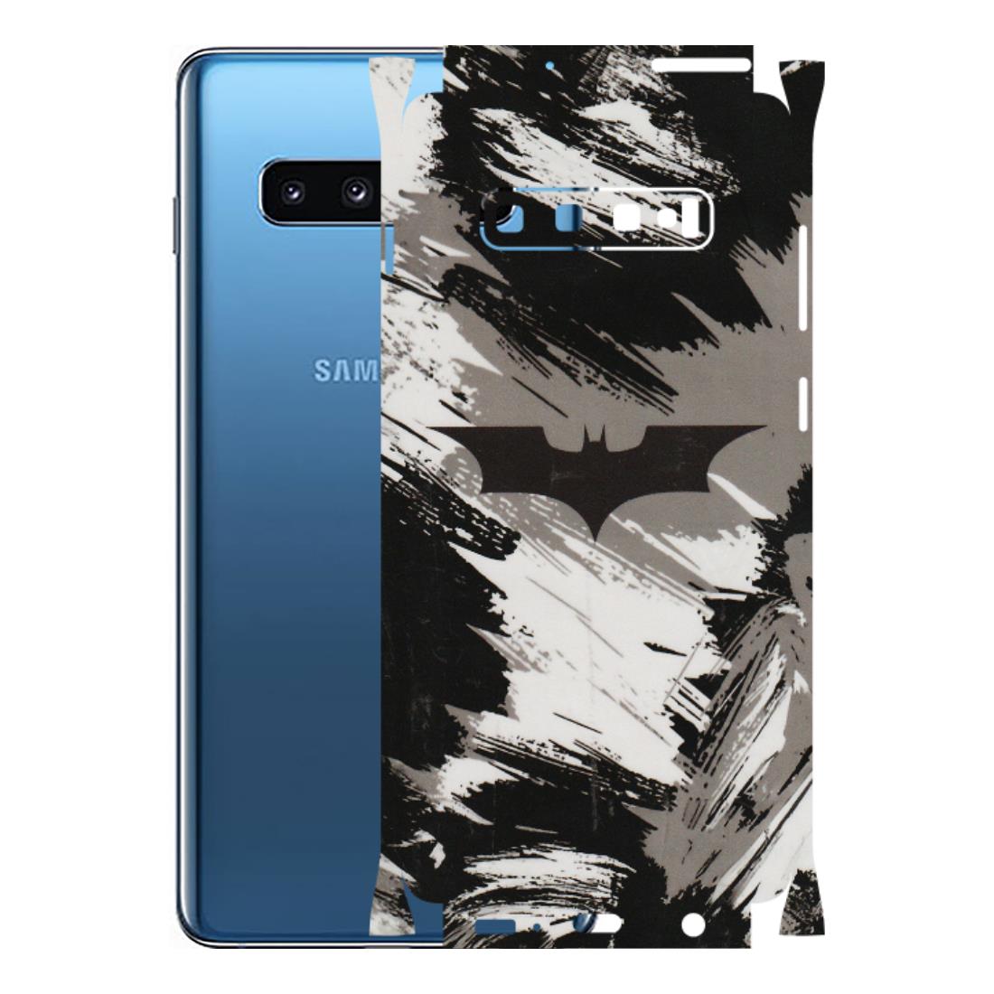 Samsung A/S Series Phone Skins (All Models) - Batman Fleece DC - Transparent Finish (T-19) Samsung Galaxy S10 Plus