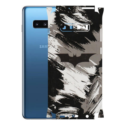 Samsung A/S Series Phone Skins (All Models) - Batman Fleece DC - Transparent Finish (T-19) Samsung Galaxy S10 Plus
