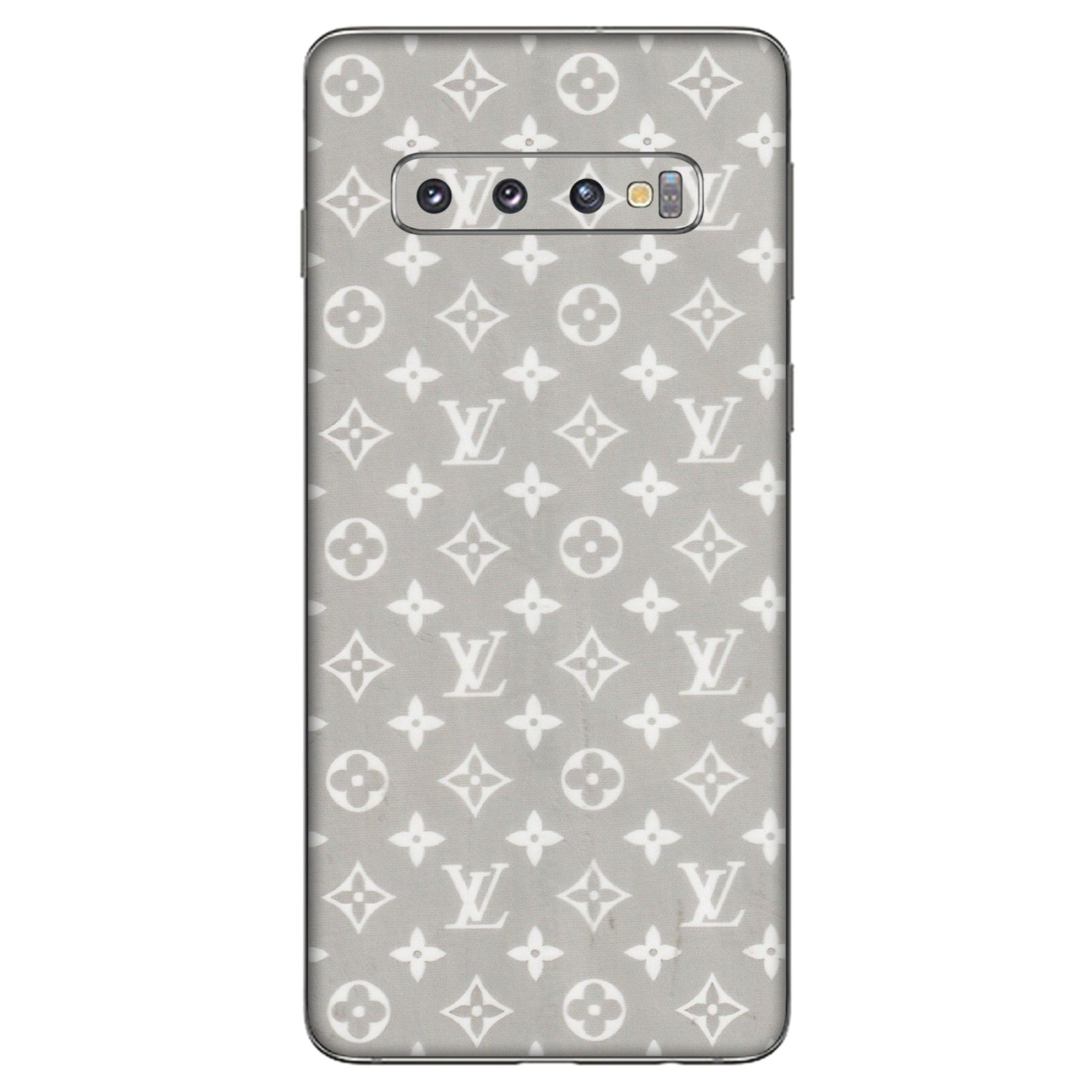 Samsung A/S Series Phone Skins (All Models) - Luxury Brands Logo - Transparent Finish (T-07) Samsung Galaxy S10