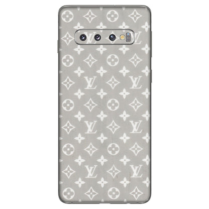 Samsung A/S Series Phone Skins (All Models) - Luxury Brands Logo - Transparent Finish (T-07) Samsung Galaxy S10